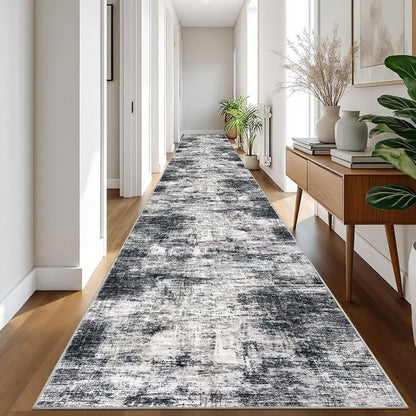 IOHOUZE Abstract Runner Rug 3x20 Ft Extra Long Washable Runners - Image 8