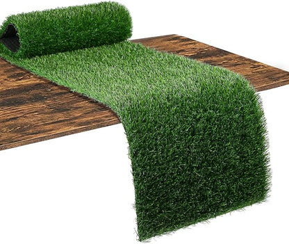 XLX TURF Green Artificial Grass Table Runner 12"x60" Golf Party Decorations | by XLXTURF