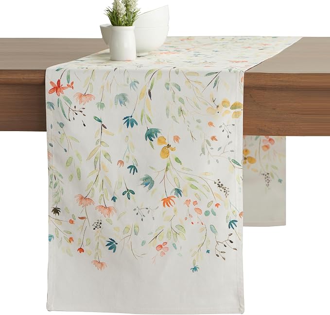 Maison d' Hermine Table Runner 100% Cotton 14.50" x 108" | Table Runners 108 by MaisondHermine