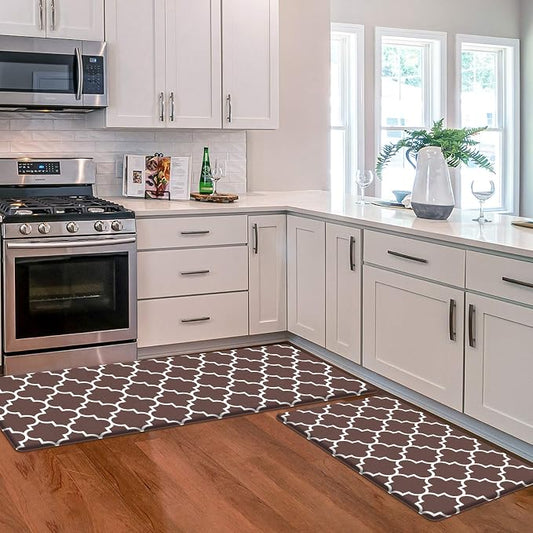 KMAT Kitchen Mat Cushioned Anti-Fatigue Kitchen Mats and Rugs, Waterproof by KMAT