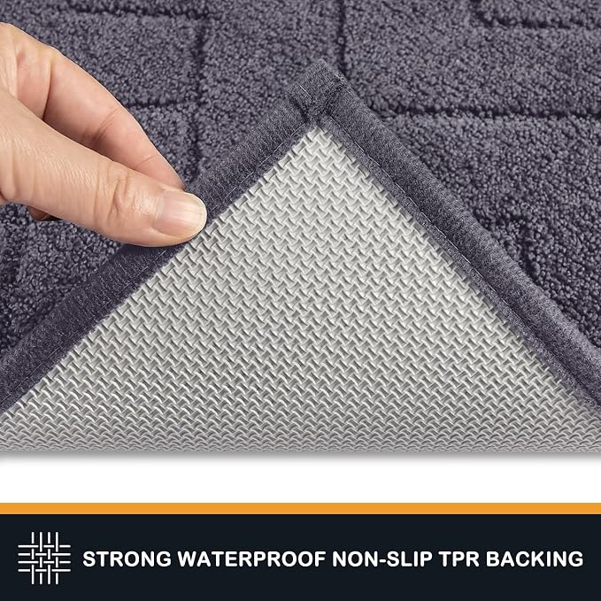 PURRUGS Dirt Trapping Door Mat 24" x 84", Non-Slip Machine Washable Entry Rug - Image 4