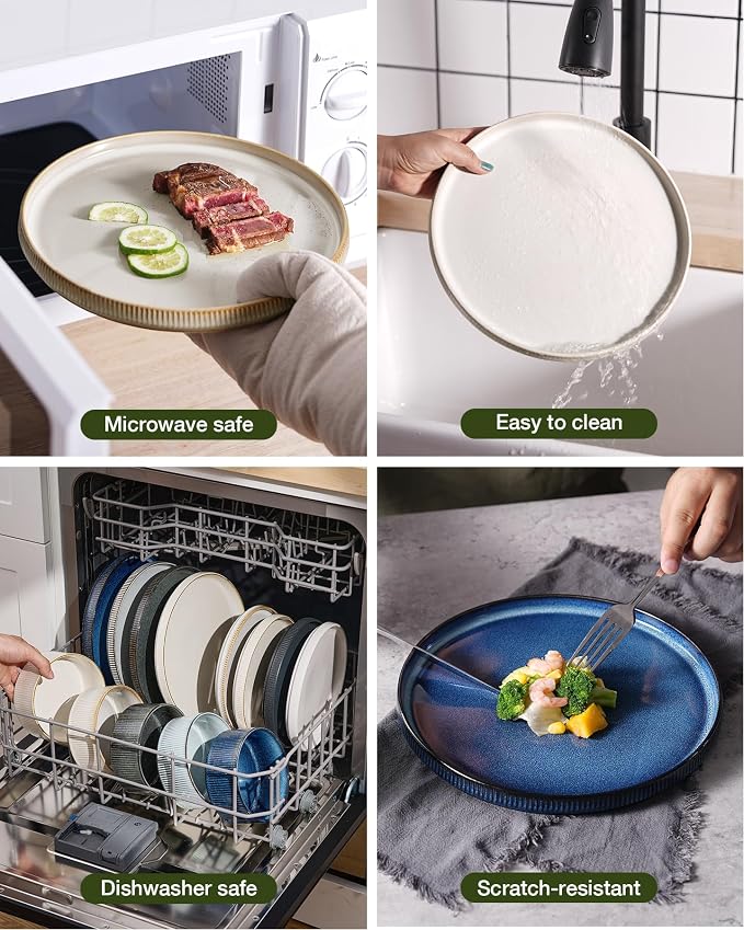 Famiware Star Plates and Bowls Sets, Chip & Scratch Resistant. Microwave & - Image 7