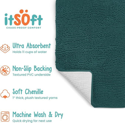 Dog Rugs for Muddy Paws 34x21 | Cleaner Mud Free Floors | Muddy Dogs Mats for - Image 7