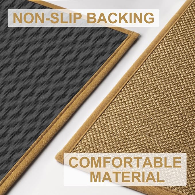 LEKEEPGO Door Mat 24"x36", Non Slip Door Mat Indoor Entrance, Rubber Backing - Image 3
