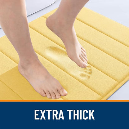 OLANLY Memory Foam Long Bathroom Rugs Runner 44x20, Super Soft Absorbent Bath - Image 6