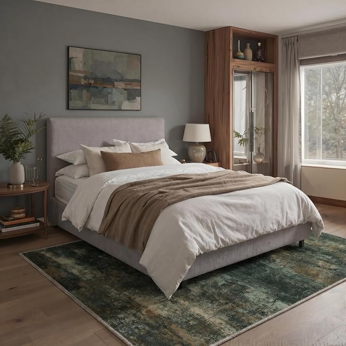 BEIMO Area Rugs 5x7 for Living Room Bedroom, Modern Abstract Machine Washable - Image 2