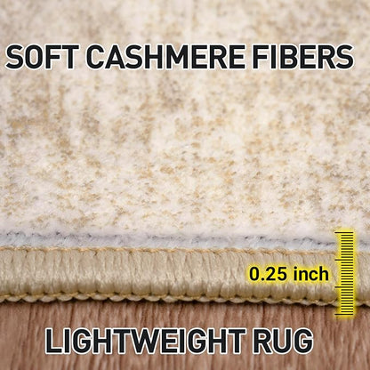 9x12 Area Rugs Washable Rug: Modern Abstract Living Room Rug Soft Anti-Skid - Image 6