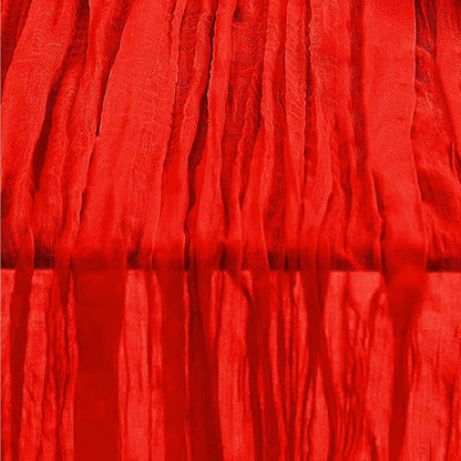 6 Pack Red Cheesecloth Table Runner 35x120 Inch 10Ft Rustic Gauze Cheese Cloth - Image 6