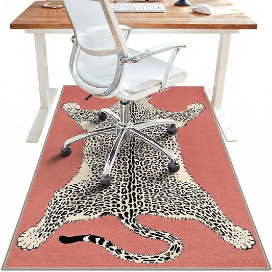 48"x60" Office Chair Mat for Hardwood Tile Floor, Under Desk Carpet Protector by BESBLEE