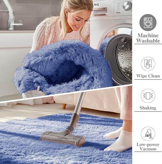 OLANLY 8x10 Machine Washable Large Area Rugs - Image 2