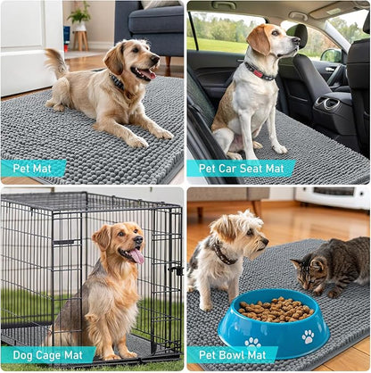 OLANLY Dog Door Mat for Muddy Paws 44x24, Absorbs Moisture and Dirt, Absorbent - Image 7