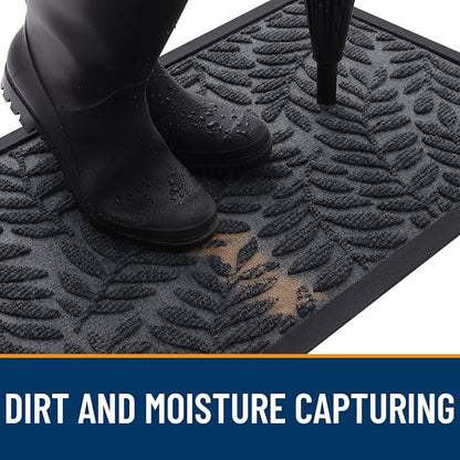 OLANLY Door Mat Indoor Outdoor Entrance, Waterproof All-Weather All-Season - Image 5