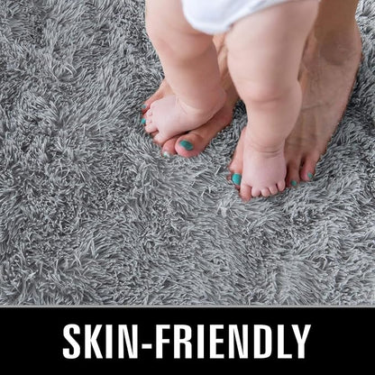 TWINNIS Super Soft Shaggy Rugs Fluffy Carpets, 9x11 Feet, Indoor Modern Plush - Image 3