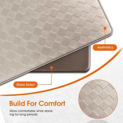 TranquilRelax Kitchen Mats, Cushioned Anti Fatigue Kitchen Mats - Image 6
