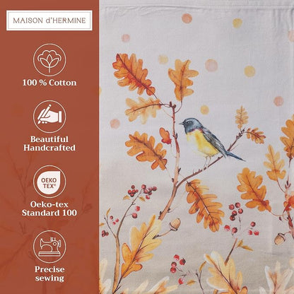Maison d' Hermine Placemats Set of 4 Reusable 100% Cotton | Cloth Place Mats - Image 2