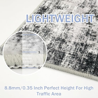 IOHOUZE Abstract Runner Rug 3x10 Ft Washable Runners - Image 5