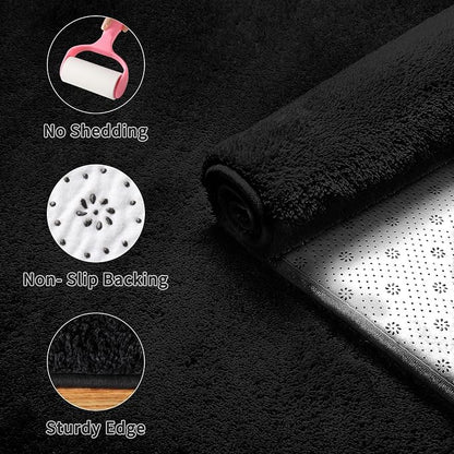 Sour Lemon 9x12 Area Rugs for Living Room, Soft Large Area Rug Fluffy Rugs for - Image 4