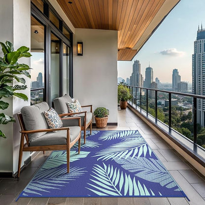 GENIMO Outdoor Rug 9' x 12' Waterproof - Image 4