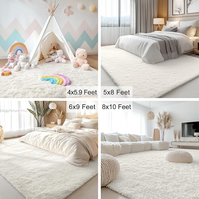 OLANLY 8x11 Machine Washable Large Area Rugs - Image 5