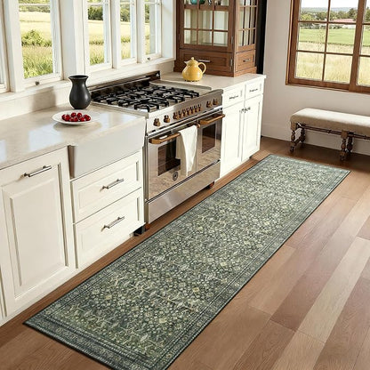 Lofus 2x10 Area Rug for Hallways, Low Pile Soft Carpet Runner for Kitchen - Image 3