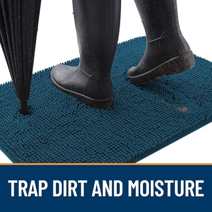 OLANLY Dog Door Mat for Muddy Paws 44x24, Absorbs Moisture and Dirt, Absorbent - Image 2