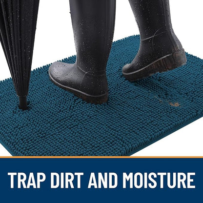 OLANLY Dog Door Mat for Muddy Paws 70x24, Absorbs Moisture and Dirt, Absorbent - Image 2