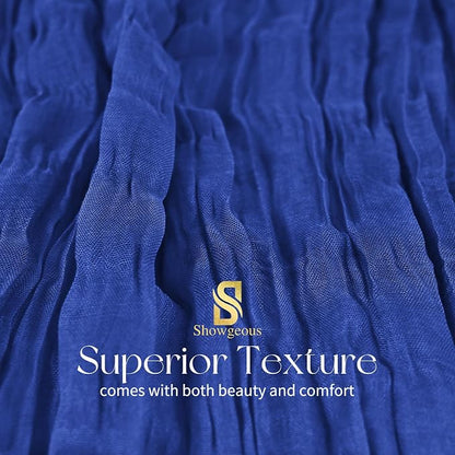 Showgeous 30 Pack Royal Blue Cheesecloth Table Runner, 17 x 108 Inches | Boho - Image 4