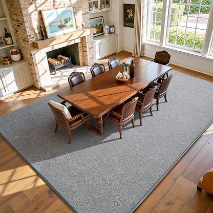 Keeko 4x6 Grey Area Rugs for Bedroom, Soft Modern Living Room Rug Indoor Non - Image 5