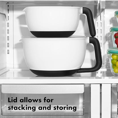 OXO Good Grips 4Qt BPA Free Plastic Batter Mixing Bow - Image 6