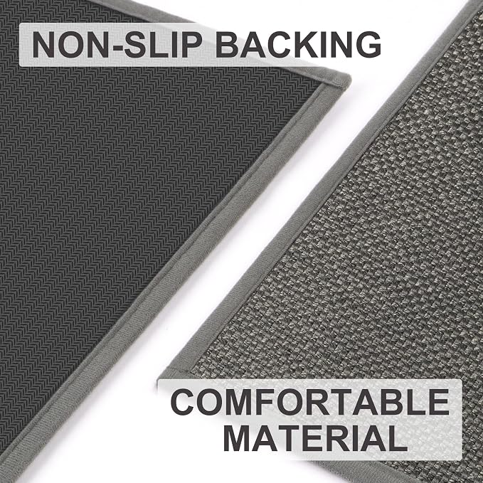 LEKEEPGO Door Mat 24"x47", Non Slip Door Mat Indoor Entrance, Rubber Backing - Image 3