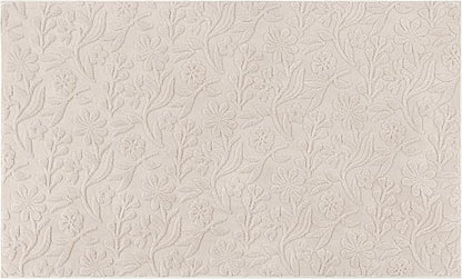 Vaukki 3x5 Area Rug for Living Room, Soft Fluffy Washable Modern Floral Indoor - Image 9
