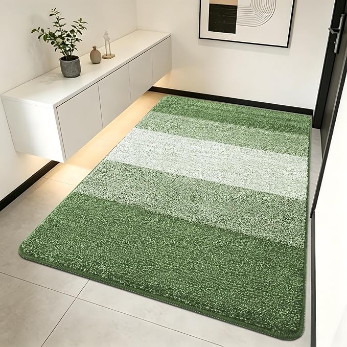 Kitinjoy Indoor Outdoor Door Mat, 70x35 Non-Slip Absorbent Dirt Trapper by Kitinjoy