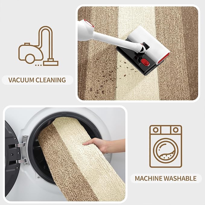 Kitinjoy Indoor Outdoor Door Mat, 30x17 Non-Slip Absorbent Dirt Trapper - Image 5