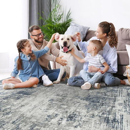 5x7 Area Rugs for Living Room Rug Washable: Modern Rug for Dining Room Bedroom - Image 7