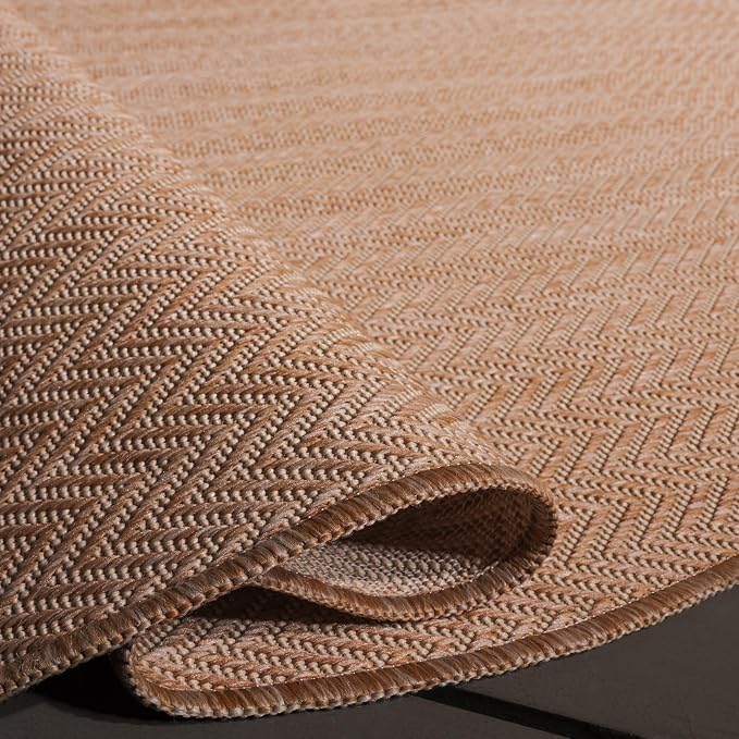SAFAVIEH Outdoor Square Rug 9' - Image 3