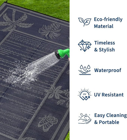 Garvee Outdoor Rug 9x12 Waterproof - Image 2