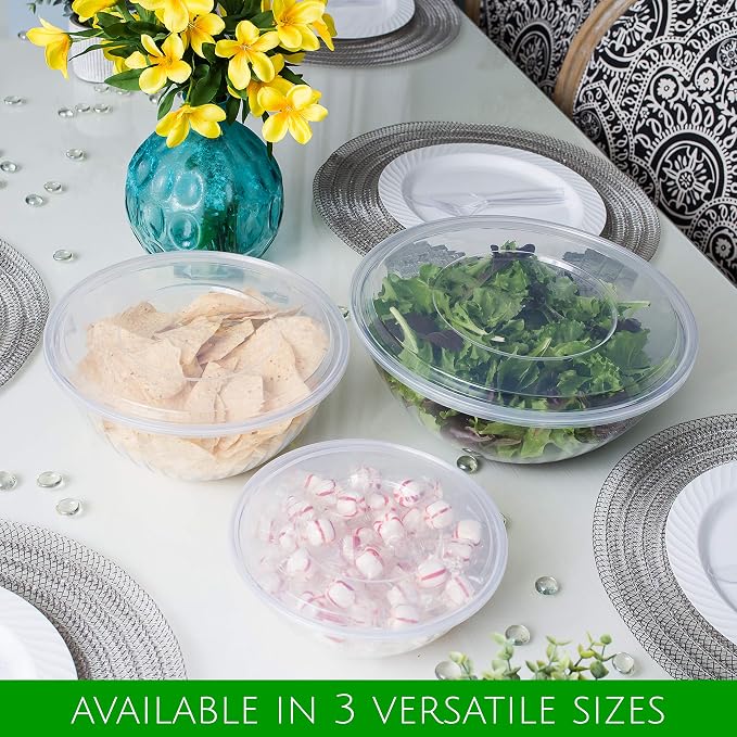 PLASTICPRO Disposable Combo Set of Salad Bowl - Image 6