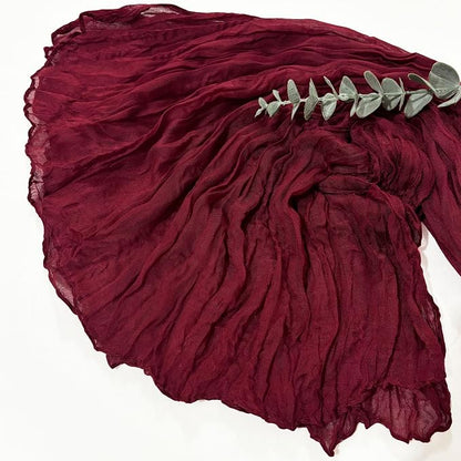 12Pack Wine Red Cheesecloth Table Runner 20x120inch Gauze Table Runners | - Image 5