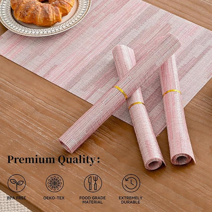 Leetaltree Misty Rose Placemats Set of 12 - Image 2