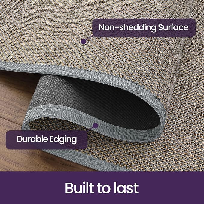 DEX Hallway Runner Rug 2x6, Non Slip Rubber Backing Inside Entryway Carpet - Image 3