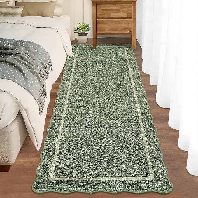 GarveeHome Scalloped Runner Rug - Image 8