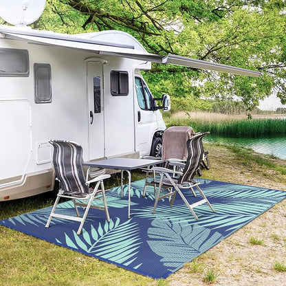 GENIMO Outdoor Rug 9' x 12' Waterproof - Image 5