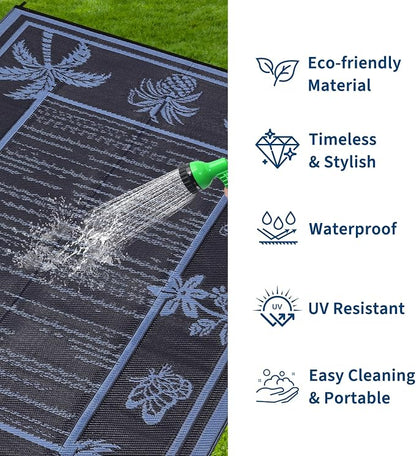Garvee Outdoor Rug 8x10 Waterproof - Image 2