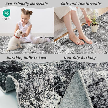 3x6 Non-Slip Washable Kitchen Rug - Image 5