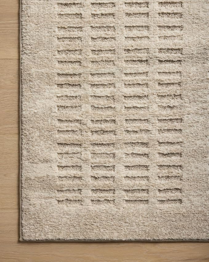 Loloi Amber Lewis Monty Collection MOT-03 Ivory/Beige 4'-0" x 6'-0", .50" Pile - Image 5