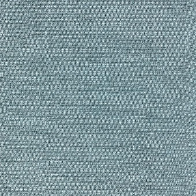 Linen Textured Border Table Runner, 14 x 36 Inch Blue | Mitered Corner Design - Image 6