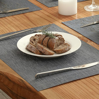Leetaltree Denim Blue Placemats Set of 6 - Image 8