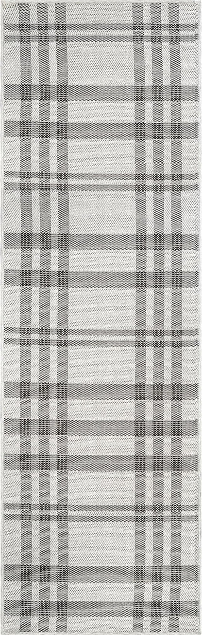 CAMILSON Easy Jute Rug 2x7, Indoor and Outdoor Off-White Runner Rug - Image 2