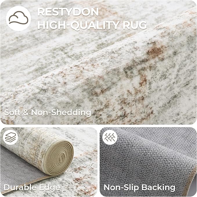 2x5 Rug Runner Washable for Entryway, Soft Bathroom Rugs - Image 7