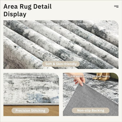 Soalmost 6x9 Abstract Area Rugs - Image 6